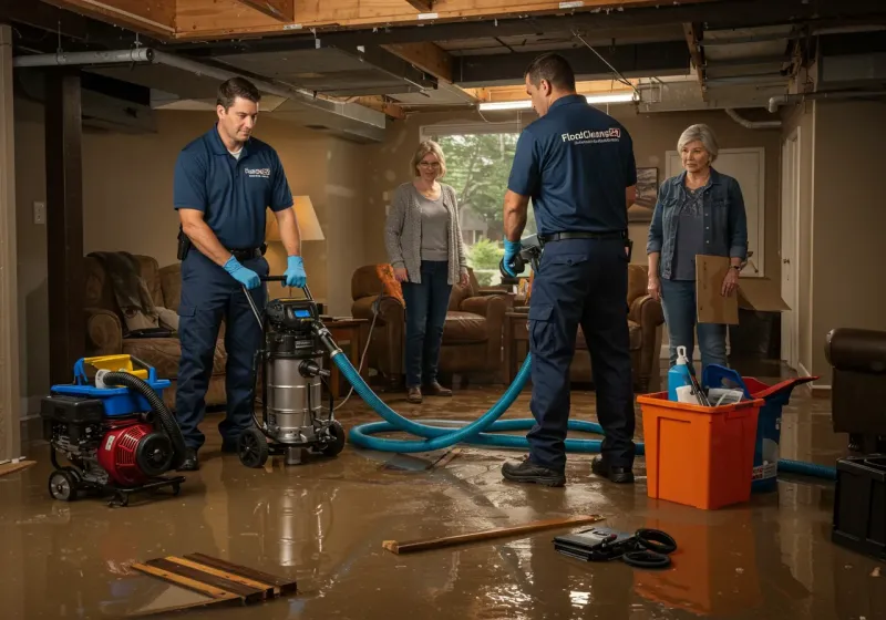 Basement Water Extraction and Removal Techniques process in Gideon, MO