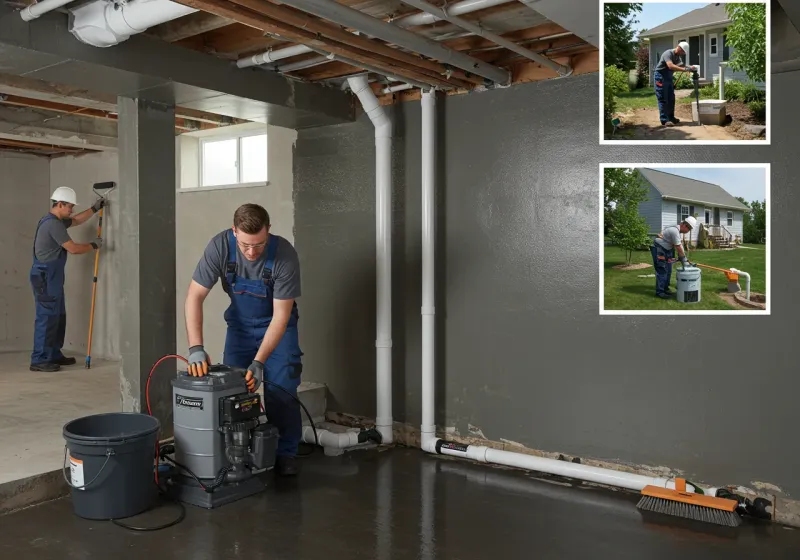 Basement Waterproofing and Flood Prevention process in Gideon, MO